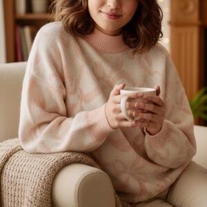 crew neck  Women's Sweater